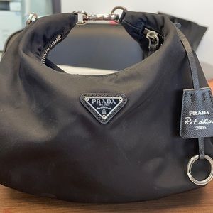 Prada Re-Edition 2006 nylon bag valued at $1450